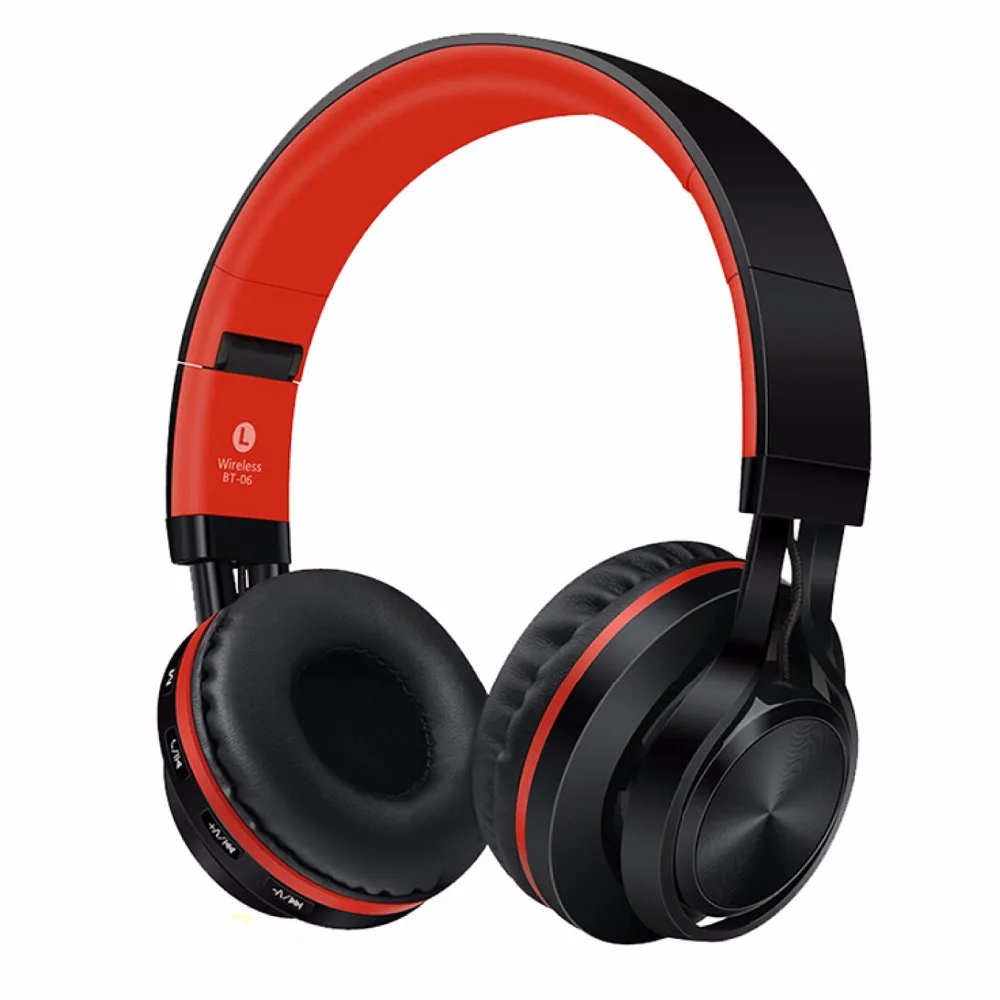 Складные Bluetooth наушники складные стереонаушники с микрофоном и регулировкой