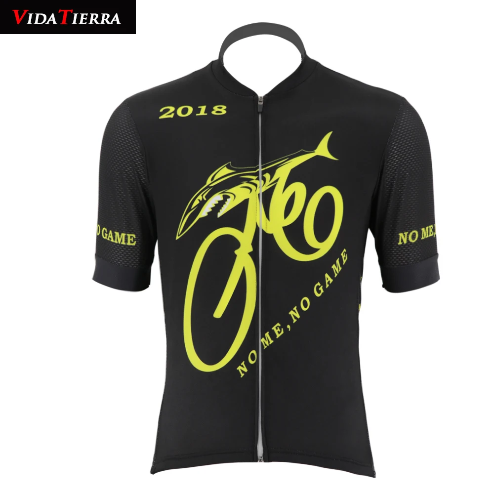 VIDATIERRA 2019 black yellow red green white cycling jersey classic Silicone particle cuffs with reflective strips road mtb | Спорт и