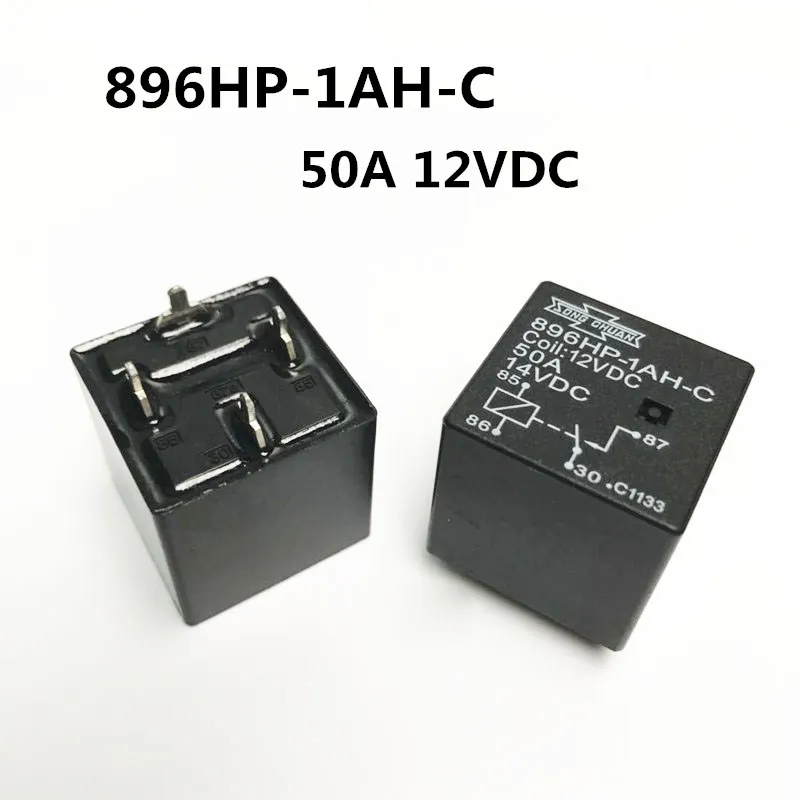Новое автомобильное реле 12В 896HP-1AH-C 12VDC 896HP-1AH-C-12VDC DC12V 50A 4PIN | Строительство и ремонт