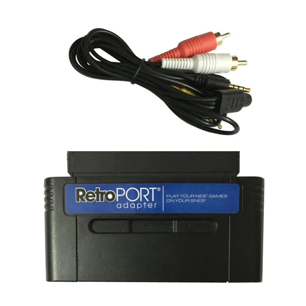 Для Retroport для N E S NES картридж конвертер адаптер 16 бит игровых консолей|Запасные