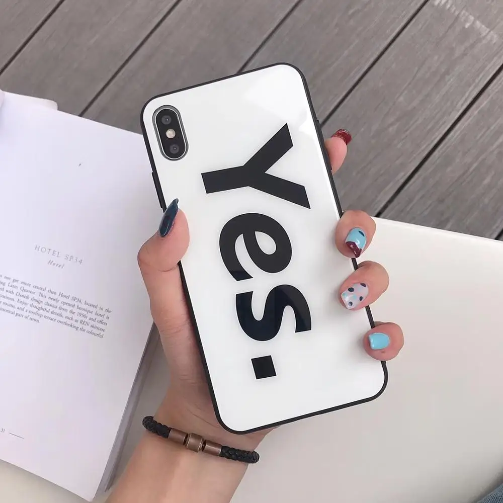 MORINBO Tide бренд iPhone 7 Чехол для мобильного телефона 6 8 X Plus XR XS Max простой сплошной