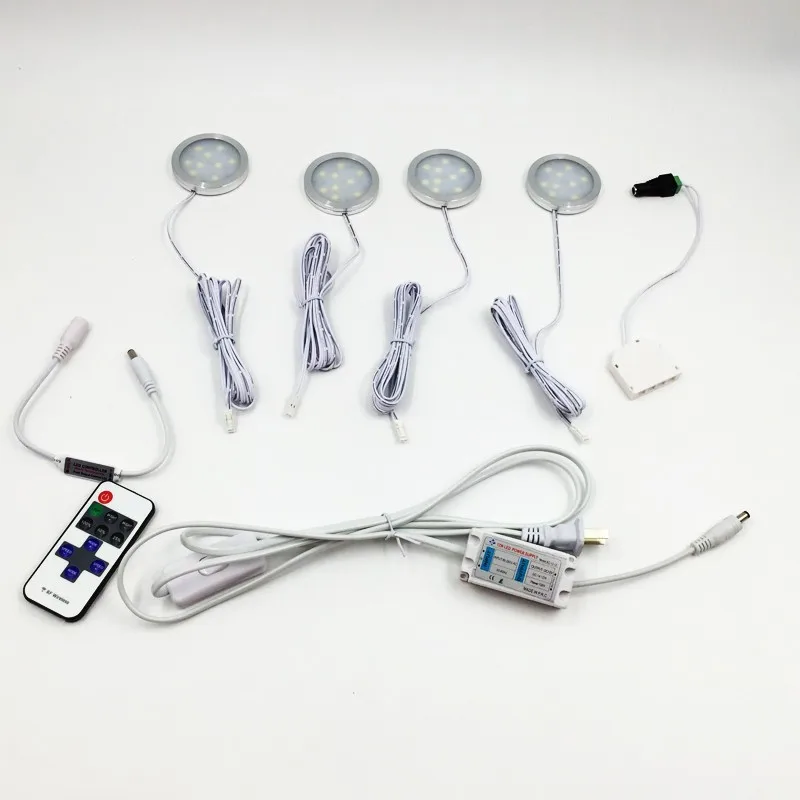 Светодиодная подсветка под шкаф наборы светодиодный потолочный светильник Puck