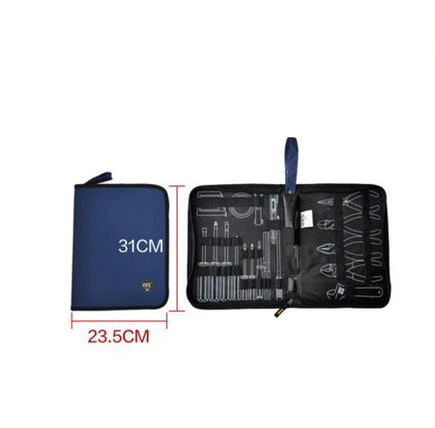 A-L Oxford Canvas Waterproof Storage Hand Tool Bag Screws Nails Drill Bit Metal Parts Fishing Travel Makeup Organizer Pouch Bag Case - Цвет: A-L