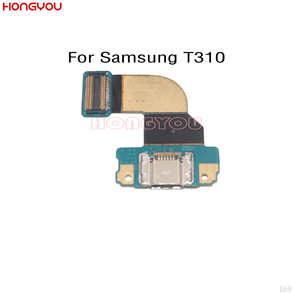 USB коннектор для док станции с гибким кабелем разъем зарядки штекер порта Samsung Galaxy