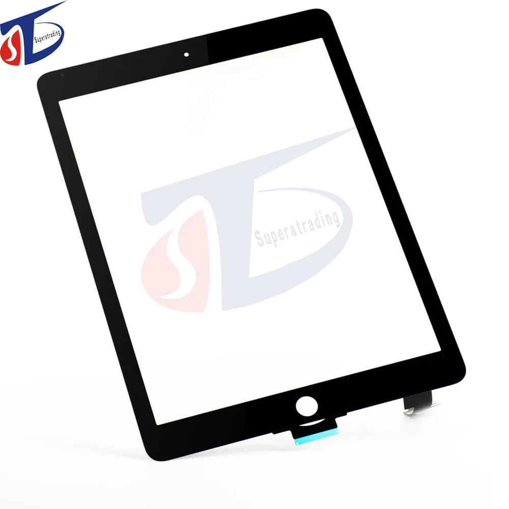 Новый черный белый для iPad Air 2 6 A1567 A1566 сменный сенсорный экран дигитайзер стекло