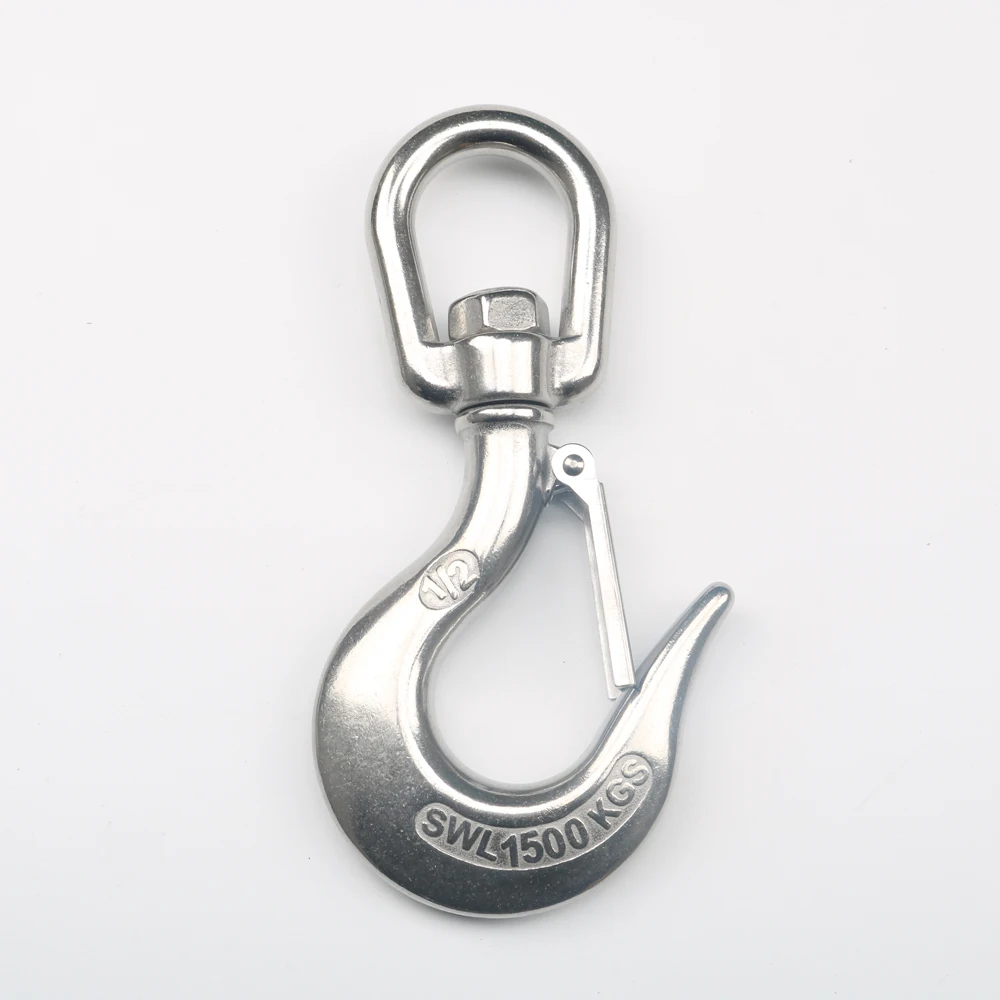 2 шт. нержавеющая сталь 304 морской подъемный глаз поворотный кран крючки морская