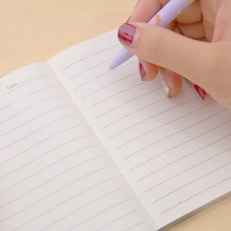 

Cute Cartoon Journal Diary Memo Note Book Notepad Blank Page Notebook Stationery School Office Supplies C26