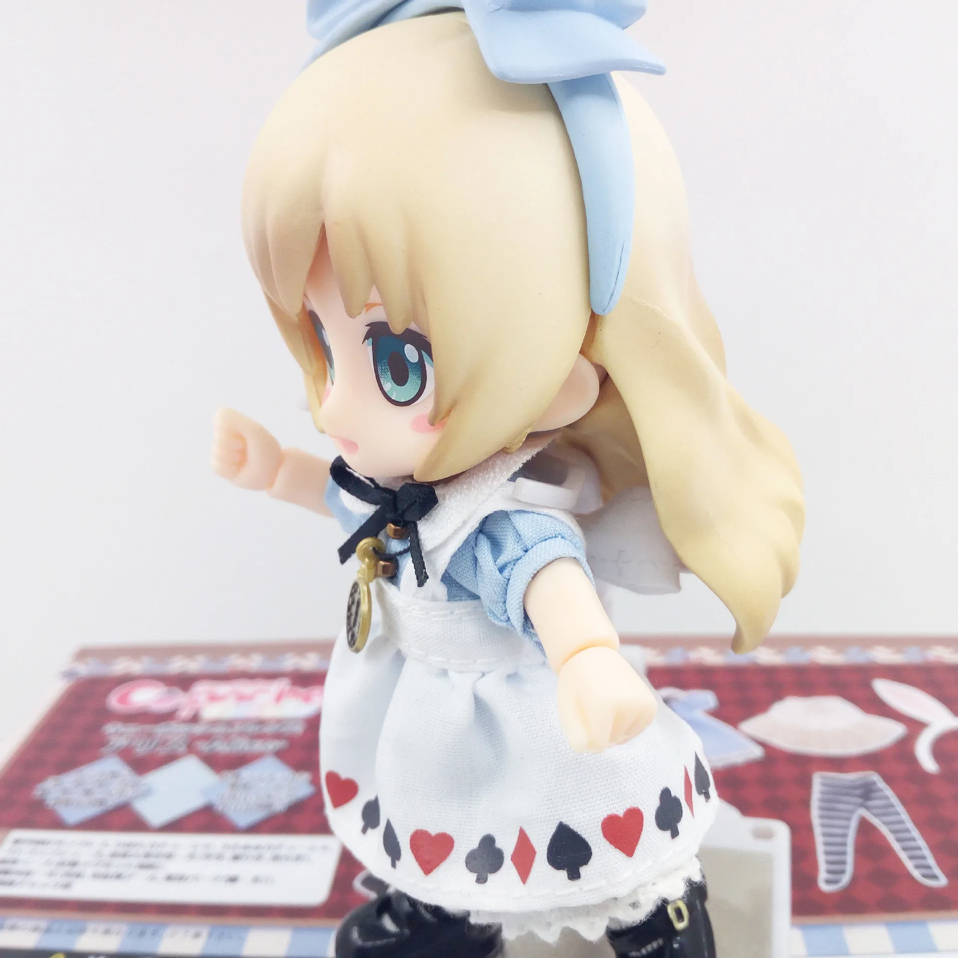 Cu-poche друзья Алиса из Nendoroid кукла ПВХ фигурка Коллекционная модель игрушки 13 см