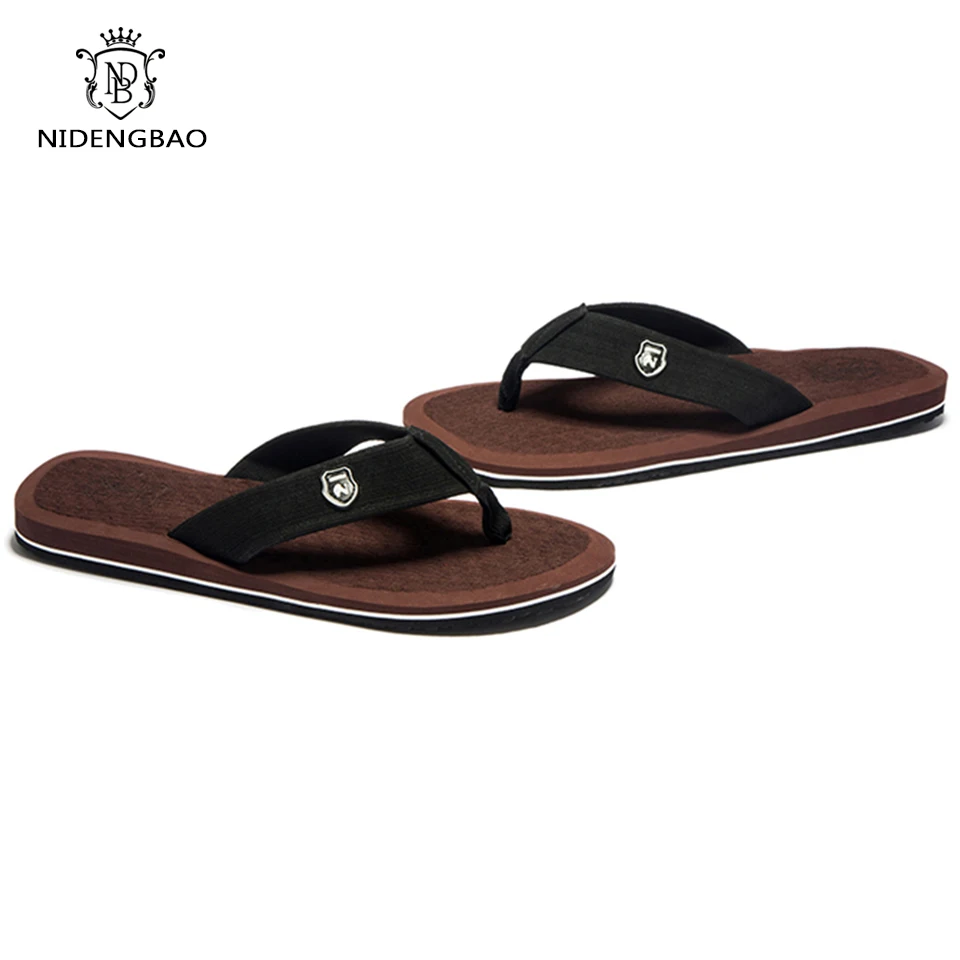 Летние мужские шлепанцы из ЭВА 3 пары пляжные сандалии Нескользящие тапочки