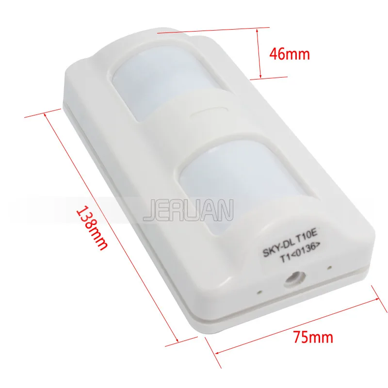 Двойной инфракрасный и микроволновый Интеллектуальный PIR датчик наружной воды