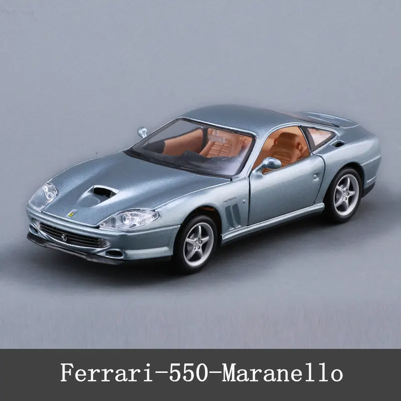 550 Bbuargo Ferrari 1:24 имитация сплава супер Игрушечная модель автомобиля 34 стиля для с управлением на рулевом колесе переднее рулевое колесо игрушечный автомобиль - Цвет: 550