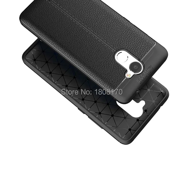 Мягкий Гибридный чехол из ТПУ C Ku Litchi для Huawei Mate10 Enjoy 7 Plus Xiaomi 5X Redmi NOTE 5A 3S 3 Pro