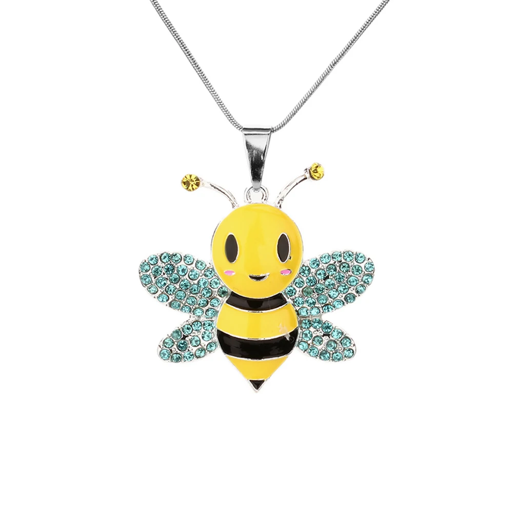 Vcmart ожерелье с подвеской из горного хрусталя серебряным покрытием 17 &quotдля