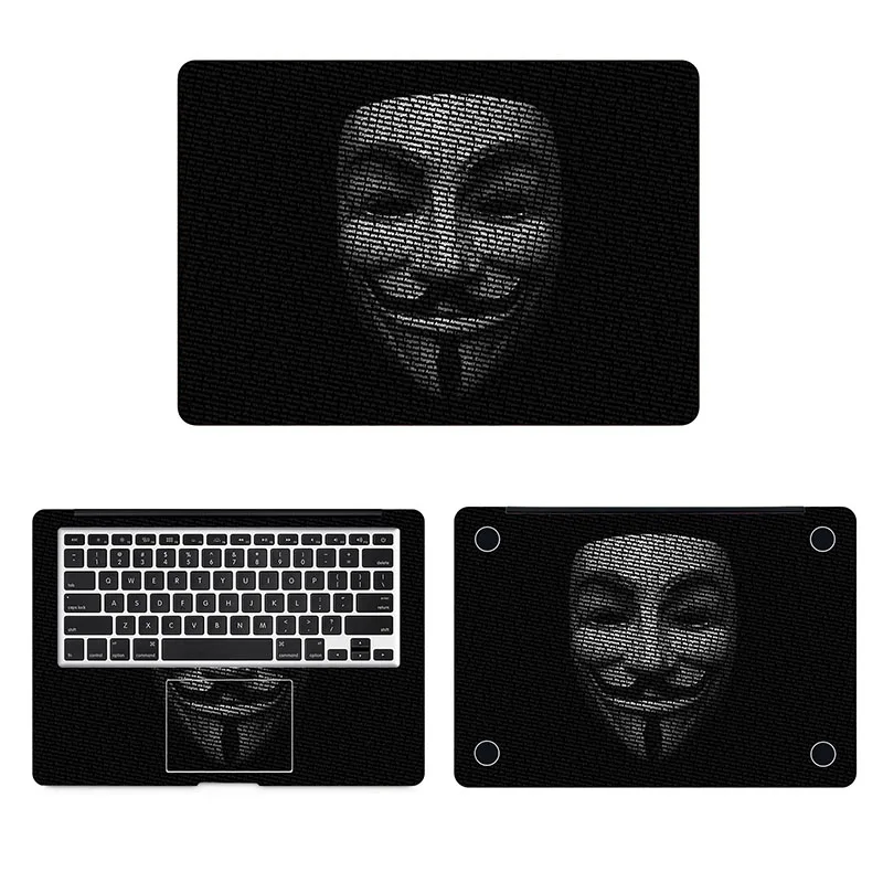 Наклейка V для ноутбука Vendetta наклейка Macbook Pro Air Retina 11 12 13 15 дюймов защитная крышка