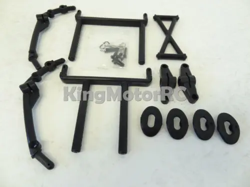 Комплект с креплением для переднего и заднего корпуса King мотор T1000 5T подходит HPI