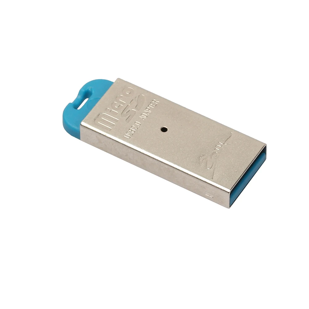 Портативный металлический кардридер USB 2 0 высокоскоростной адаптер для TF-карты |