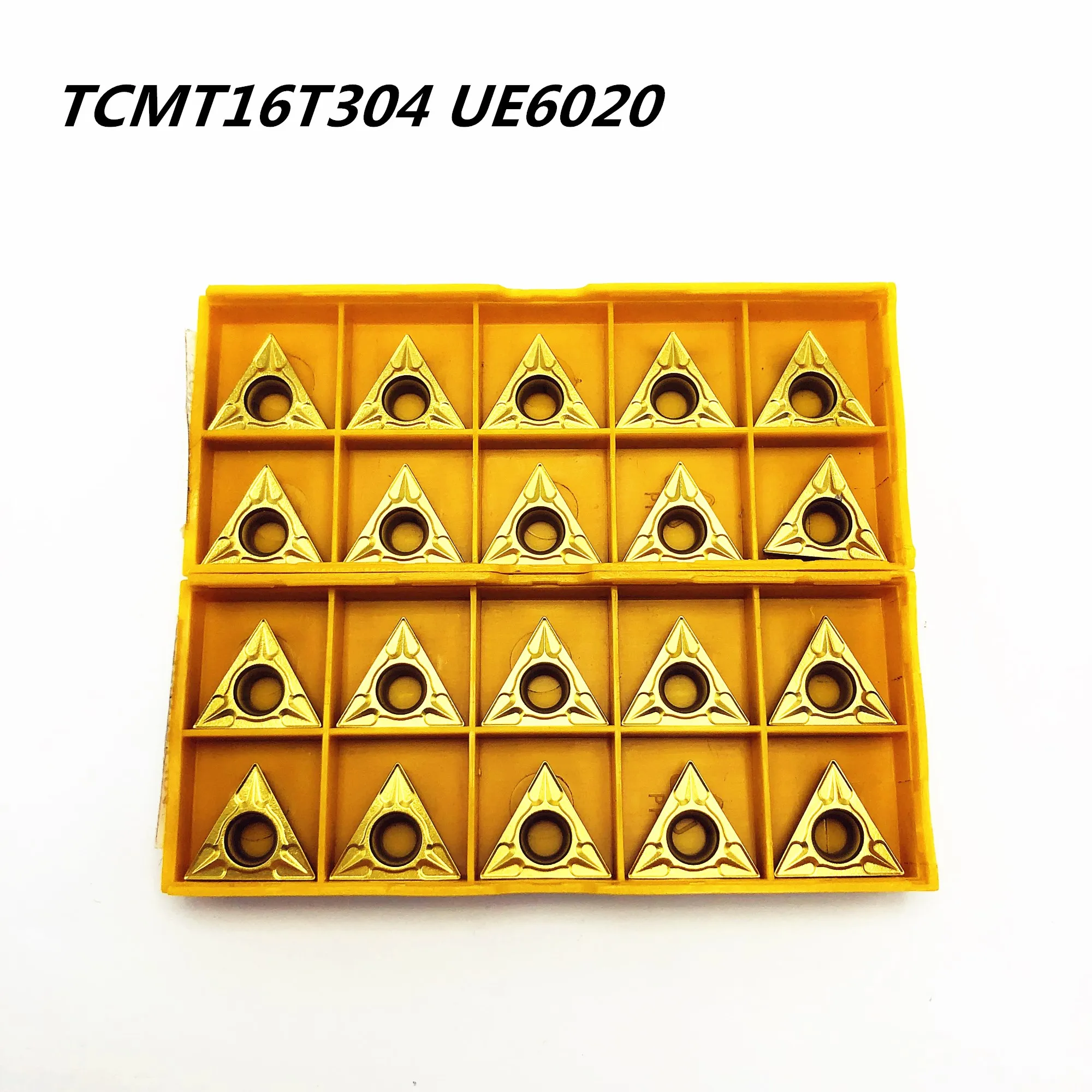 20 шт. токарный инструмент TCMT16T304 UE6020 резец для наружной обточки высококачественный карбидный гранильный станок Инструменты TCMT16T304 металлический токарный инструмент