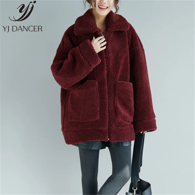 Женское меховое пальто большого размера Осень зима 2019 новое из искусственного