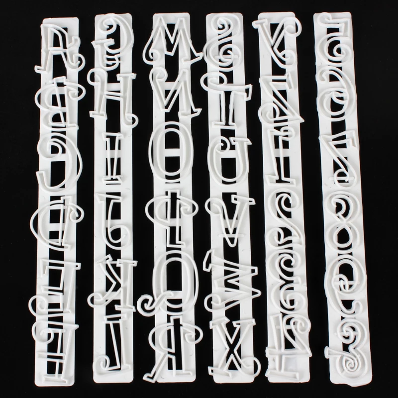 6 шт. набор букв и фотографий|decor mold|embosser cuttercake embosser |