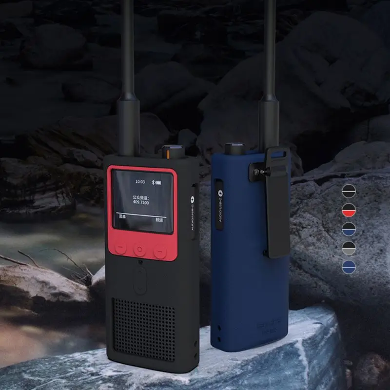 Противоскользящий силиконовый защитный чехол для Xiaomi Mijia Smart Walkie Talkie 2 аксессуары