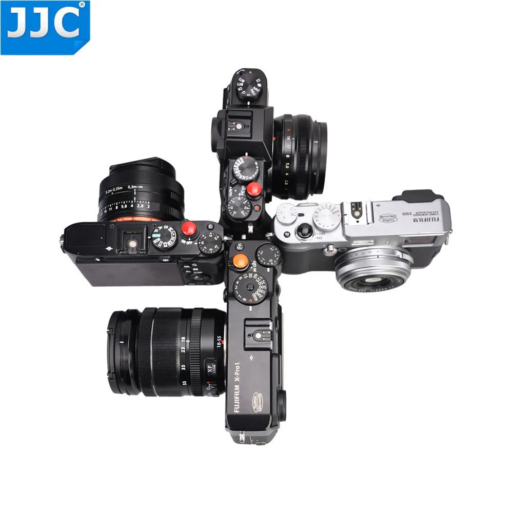 JJC металлическая мягкая кнопка спуска затвора для Fujifilm X-E3/X-PRO2/X-E2S/X10/X20/X30/X100/X100T/X100S/X-E1/X-E2/XPRO-1/X-T10
