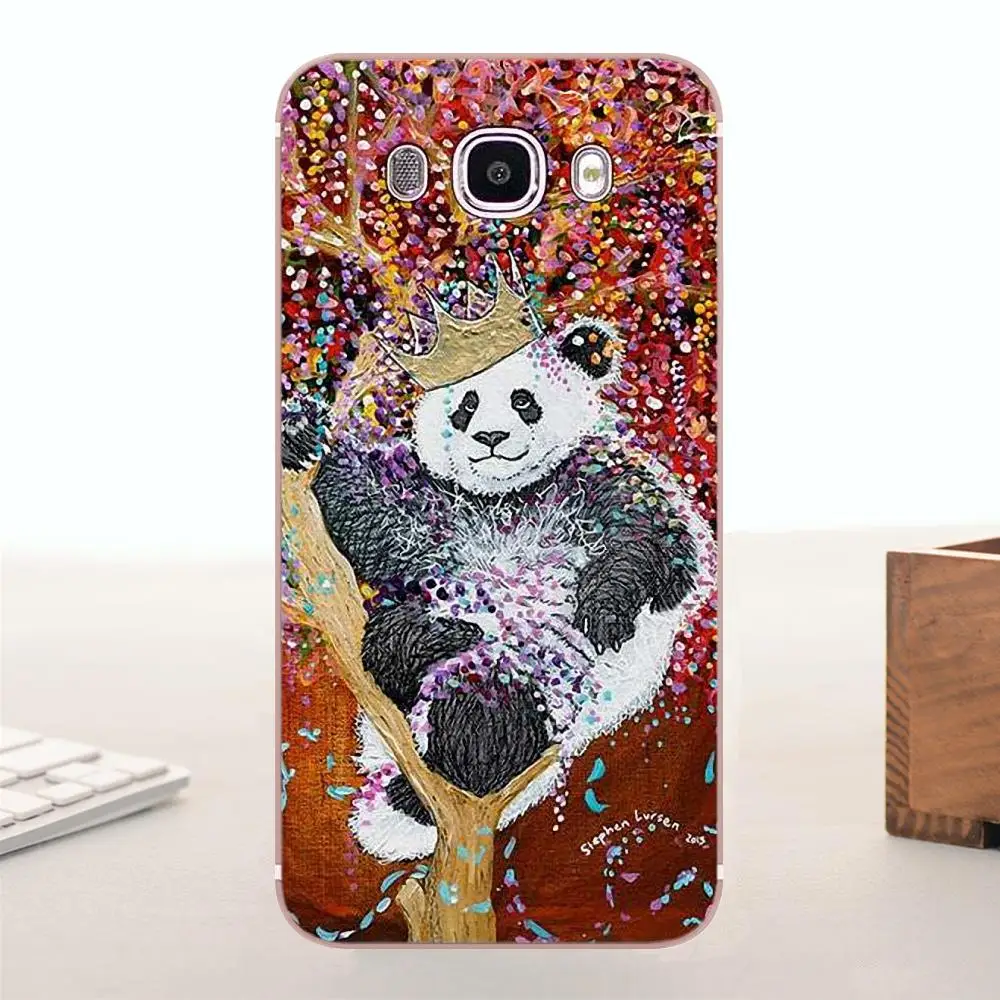 Новый супермилый Мягкий защитный чехол с пандой 16 Для Huawei G7 G8 Honor 5A 5C 5X 6 6X 7 8 V8 Mate 9 P7