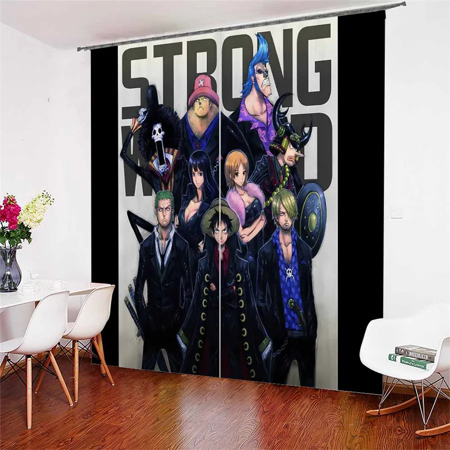 3D окна шторы одна деталь печати для гостиная постельные принадлежности дома