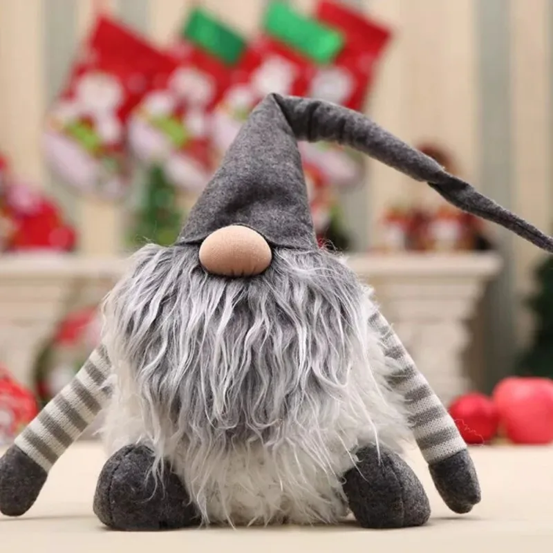 Ручной работы шведский Tomte Рождественское украшение Санта-Клаус скандинавский