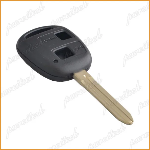 PREISEI 50 шт./лот 2 кнопки Автомобильный Дистанционный ключ чехол fobs для toyota camry