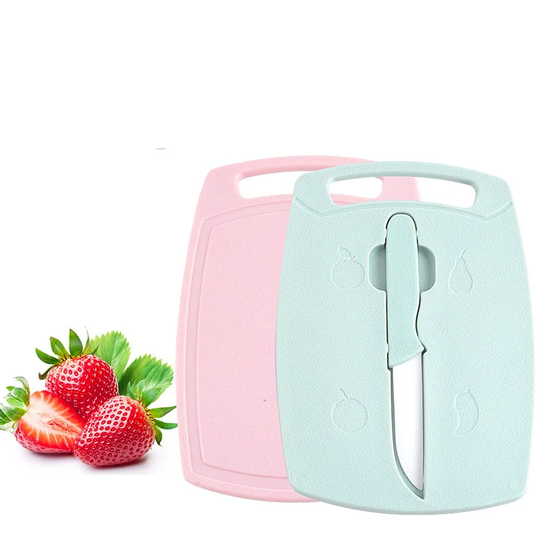 1 комплект! Антибактериальная пищевая PP пластиковая разделочная доска с