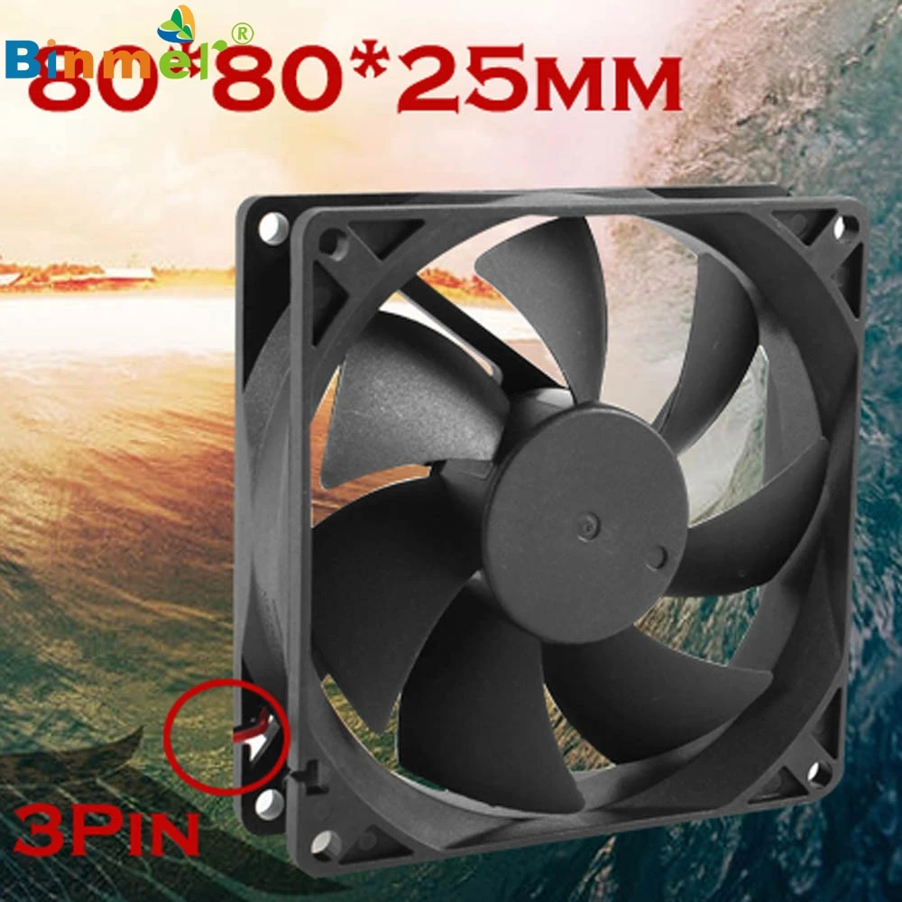 Дропшиппинг от поставщика тихий 8 см/80 мм/80x80x25 мм 12 В компьютер/ПК/процессор