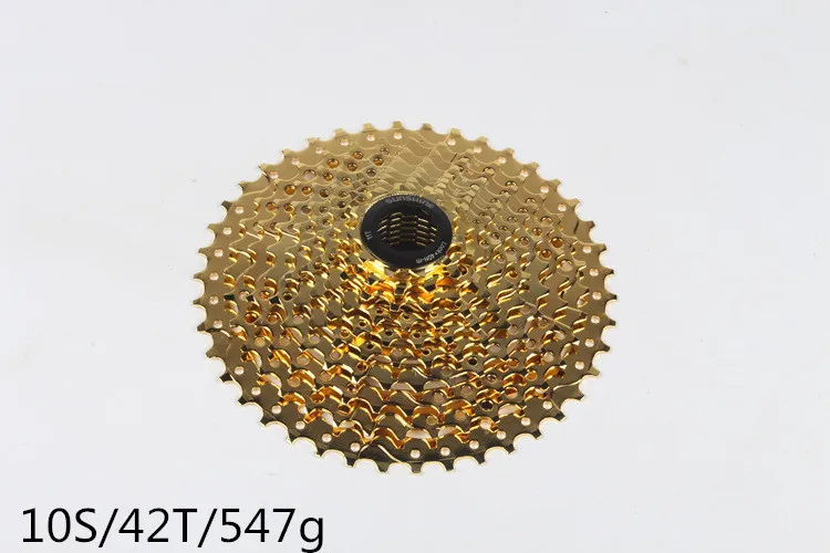 

SUNSHINE11-32T/36T/42T/50T Cassette 9/10/11Speed Bicycle Freewheel MTB Mountain Bike Freewheel Golden Sprockets for parts