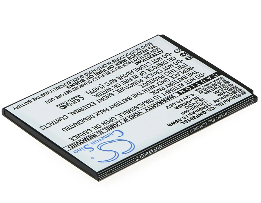 BL G020A батареи Cameron Sino 1500mAh Для GIONEE F301|cameron sino|battery 1500mahbattery for |