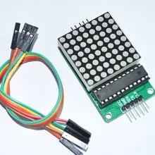 Max7219 точечный матричный светодиодный модуль, светодиодный дисплей модуль, mcu комплект управления для продуктов arduino