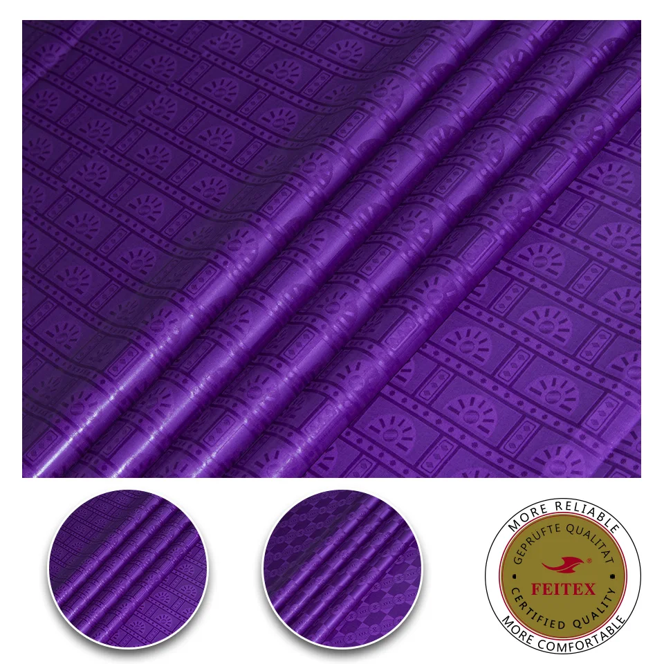 

New Arrival Guinea Brocade Fabric Bazin Riche Fabric High Quality 10Yards/bag 100% Cotton Damask Abaya Fabric