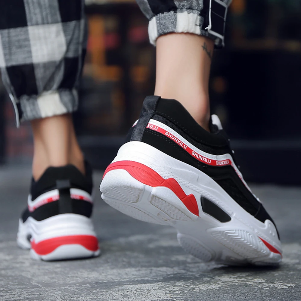 Running Shoes Women Sneakers 35-40 Breathable Light White Sport Woman Gym High Heel Jogging Walking Female | Спорт и развлечения