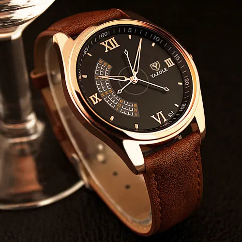 YAZOLE оригинальные Стильные наручные часы мужские лучший бренд роскошные