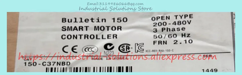 

New 150-C37NBD 15OC37NBD SMC-3 108A Smart Motor Controller