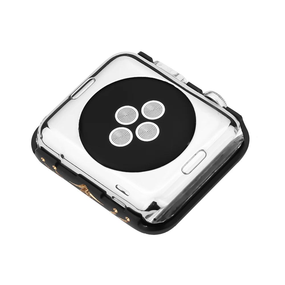 Хохлатый анти-осень чехол для часов apple watch 3/2/1 iwatch 42 мм/38 мм Крышка алюминиевый