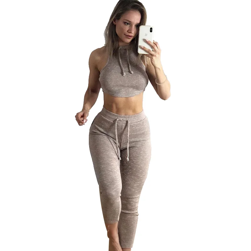 Новинка, spiricle Femme, боди, сексуальный, для фитнеса, стрейч, для женщин, с высокой талией, леггинсы, укороченный топ, жилет, штаны, повседневный комплект, костюм