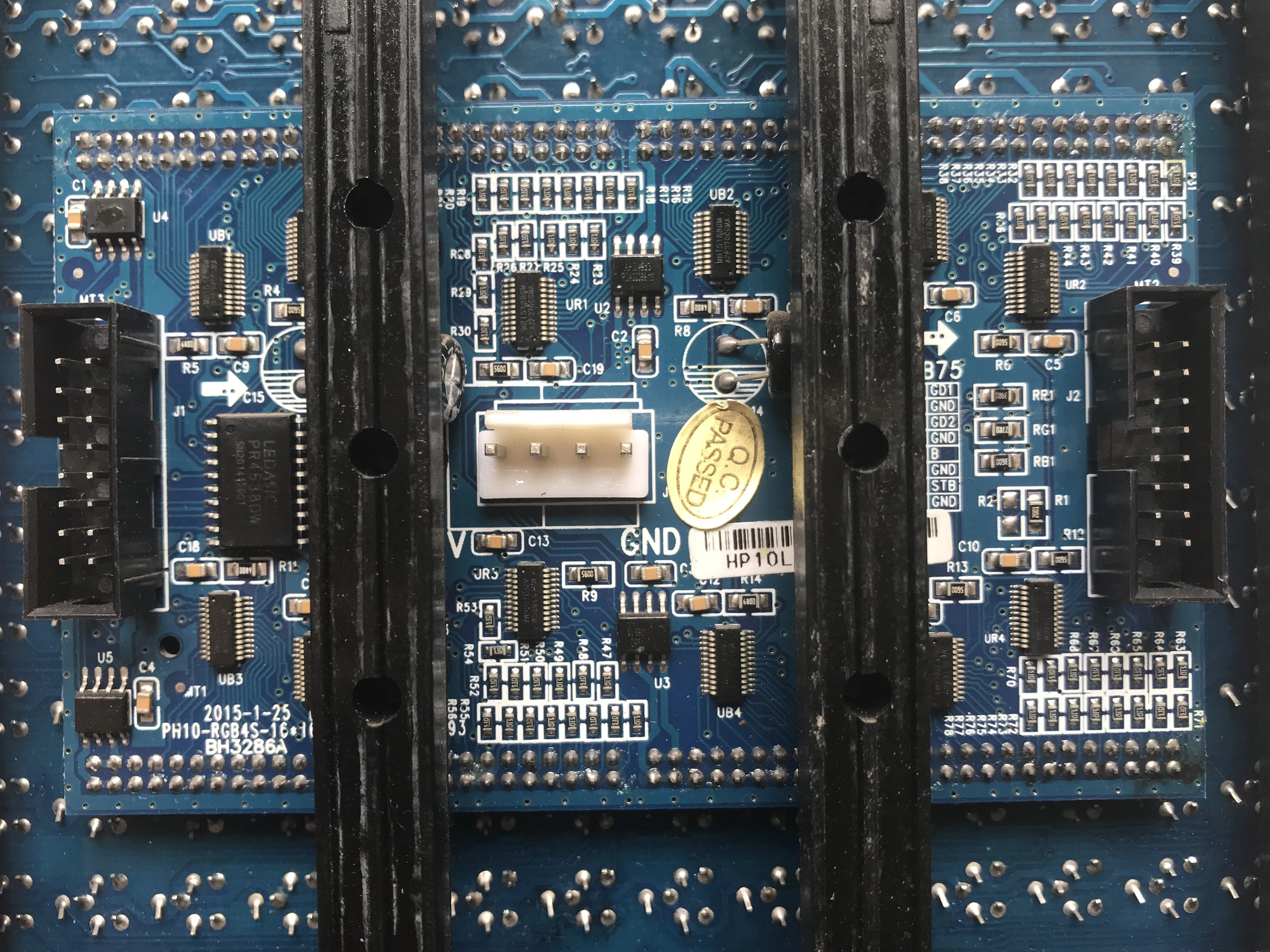 P10 DIP RGB полноцветный светодиодный модуль дисплея уличная Светодиодная панель 1/4