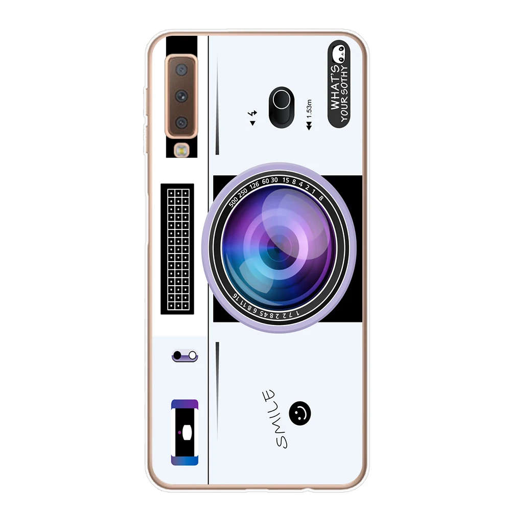 Чехол для телефона Samsung A7 A9 A6 A8 Plus 2018 A10 A20 A30 A40 A50 A60 A70 A80 | Мобильные телефоны и