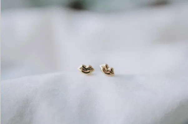 Модные сексуальные маленькие серьги гвоздики в виде губ|fashion stud earrings|stud earringsstud