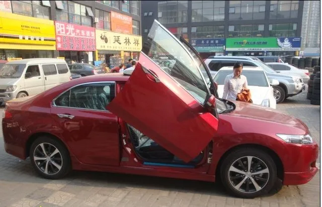Высокое качество высокая прочность Sicssor дверные петли 90 градусов Lambo дверные комплекты для Honda Spirior