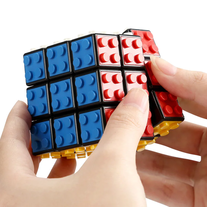 WANGE Cube 3x3x3 cm Magic Cube Professional Competition Speed Cube Puzzle Blocks Cube Toys for Children Adults Gift