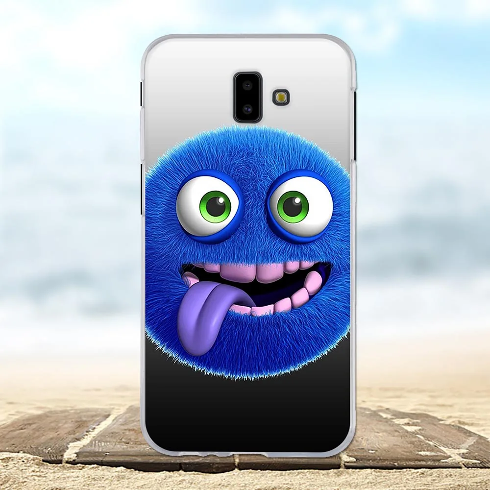 19 Для samsung Galaxy J6 премьер Cover Soft ТПУ для samsung Galaxy J6 плюс J610FN J610G чехол Цветы Узор для samsung J6 плюс сумка - Цвет: 19