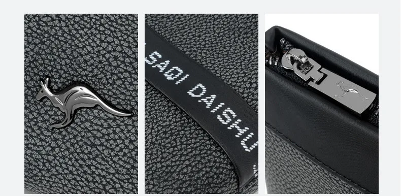 Прилив мужской PU кожаная сумка конверт модный дневной клатч мужские бизнес сумки