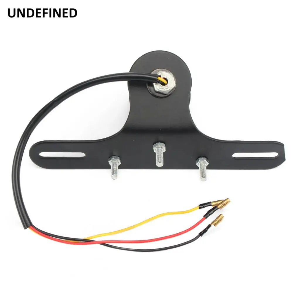 Задний фонарь для мотоцикла с номерным знаком задний кронштейн стоп светильник