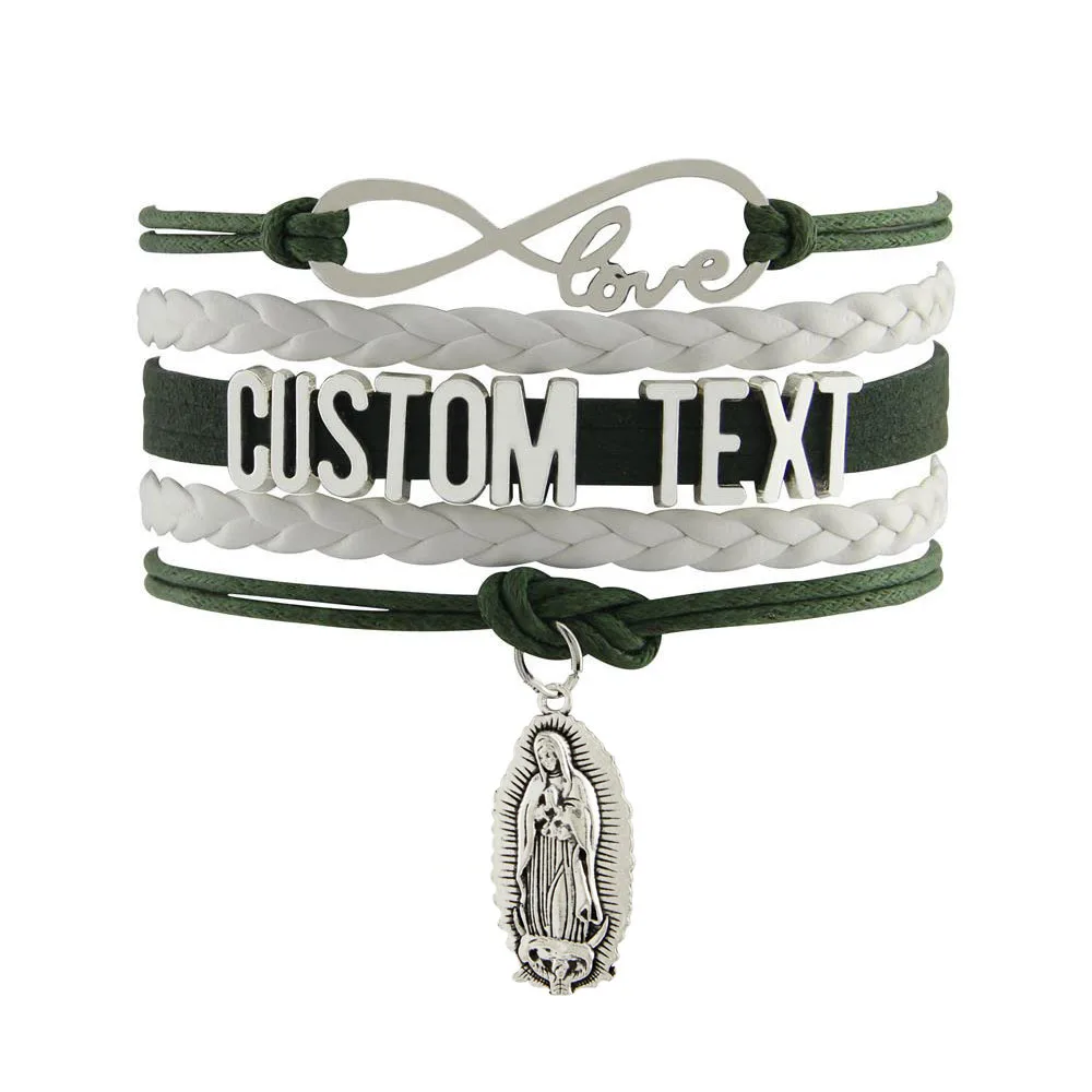 Модные ювелирные изделия на заказ тест Гуаньинь Шарм Браслет Лучшие подарки