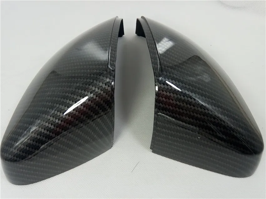 Carbon fiber look Для Audi A3 8 в S3 светодиодный сигнал поворота динамический боковое зеркало светильник мигалка Индикатор для Audi A3 8 в S3 углеродное волокно вид зеркальное покрытие - Название цвета: Carbon fiber look